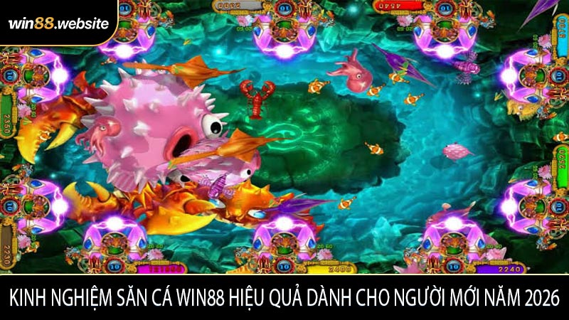 Kinh nghiệm săn cá WIN88 hiệu quả dành cho người mới năm 2026