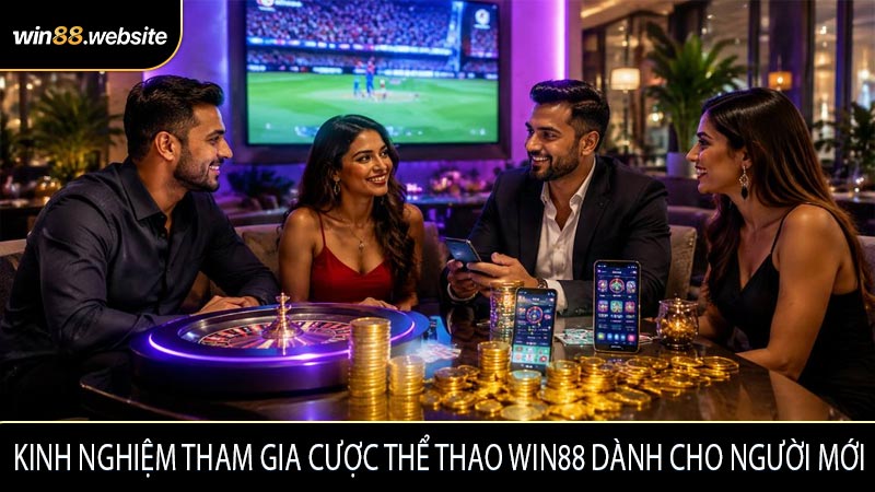 Kinh nghiệm tham gia cược thể thao WIN88 dành cho người mới